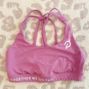 Peloton Lululemon Bra size 6 Pink EUC